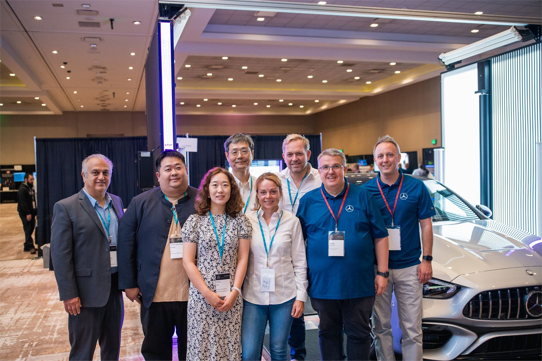 RhinoCap team with TwoTronic and OEM colleagues at NDTD 2026